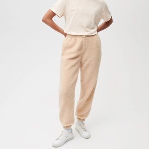 Pangaia Archive Fleece Track Pants (Sand)